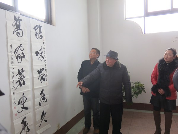 乔氏家学研究会新春茶话会在宝应博物馆召开